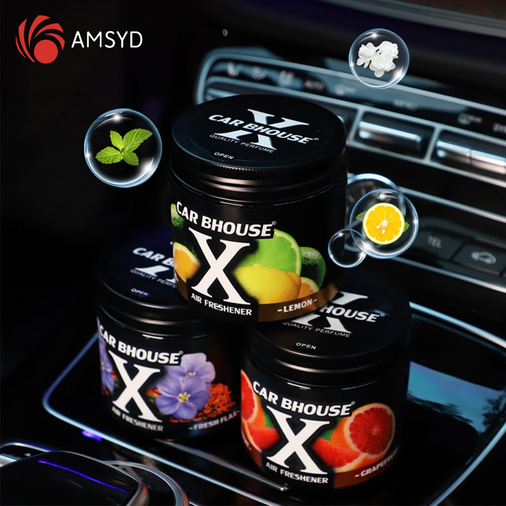 Home Fragrance Gel - Auto Luchtverfrisser Effen Keulen Lavendel Citroen