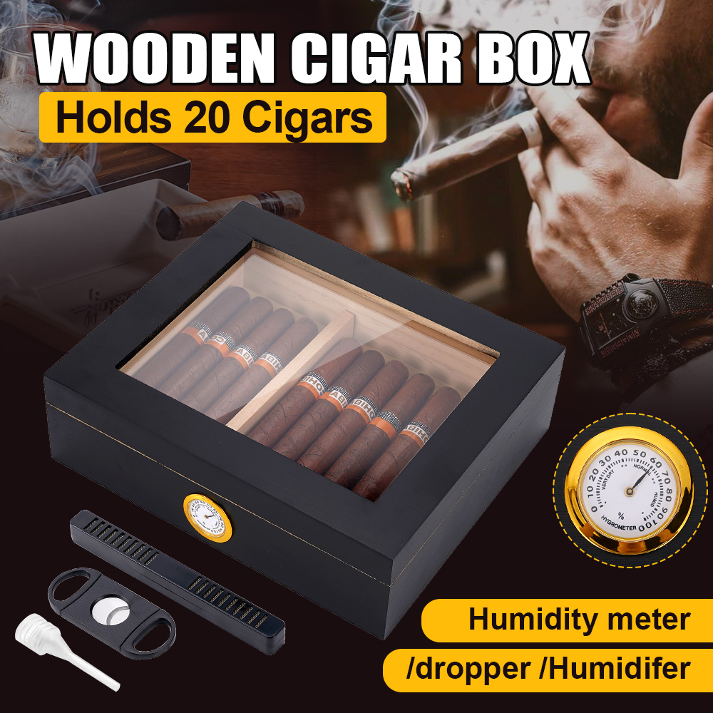 Home Fragrance Maple Walnut - 20-30 Sigaar Humidor Cederhout Humidor Sigarenkistje