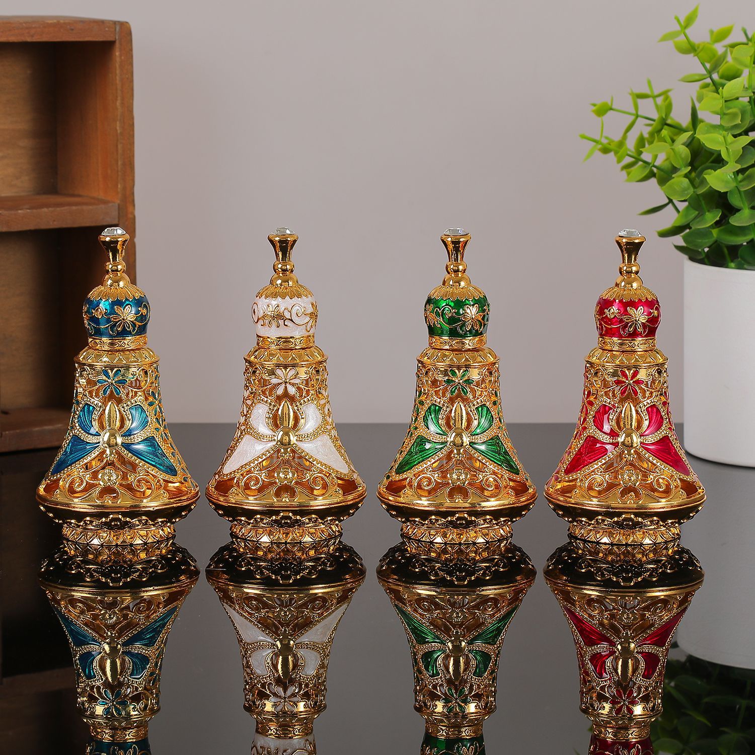 Home Fragrance Dubai - Geur- en parfumflessen, metalen glazen emaille