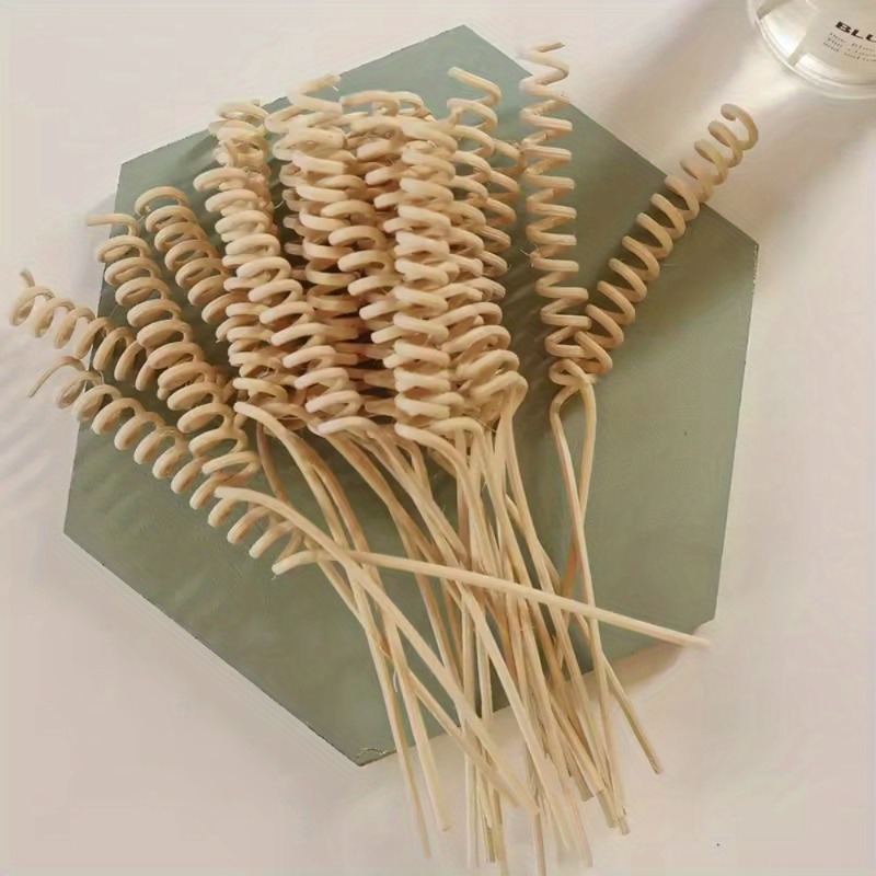 Reed Diffuser Set - 10 Stuks Plant Gebogen Rotan Stokken