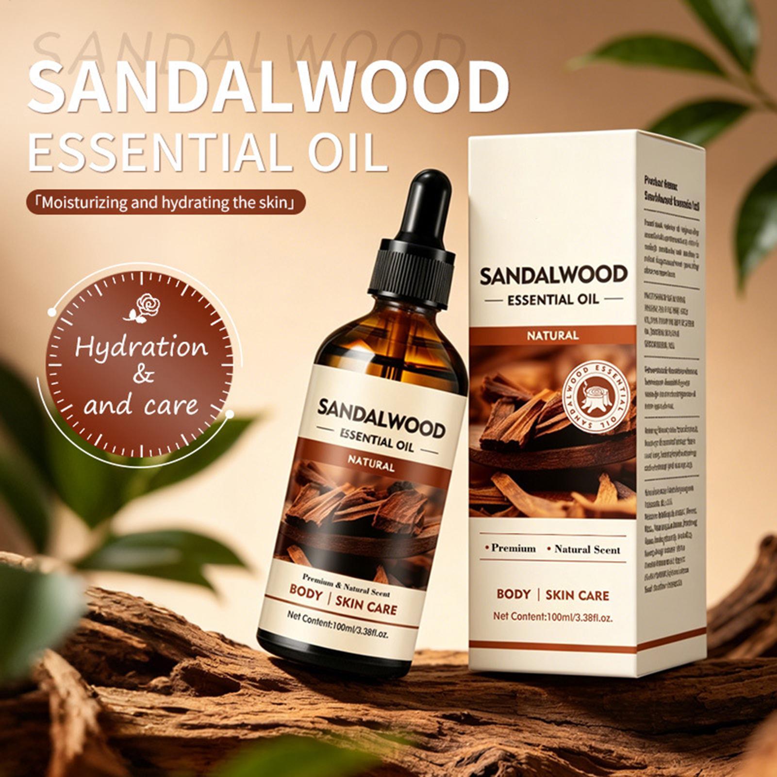 Home Fragrance Us - Sandelhout Geurolie 100ml Natuurlijke Aromatherapie Essentiële