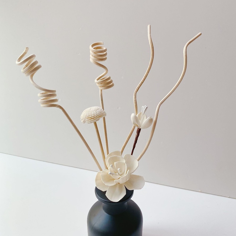 Home Fragrance London - 1 Set Bloem Aromatherapie Rotan Geen