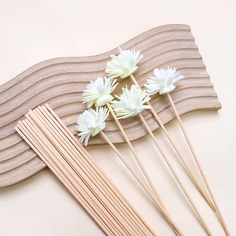 Home Fragrance London - Foam Flower Diffuser Stick Set Luchtverfrisser