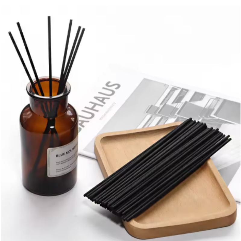 Reed Diffuser Set - 10/30/50 stuks gemengde zwart-witte vezel rietdiffuserstokjes,