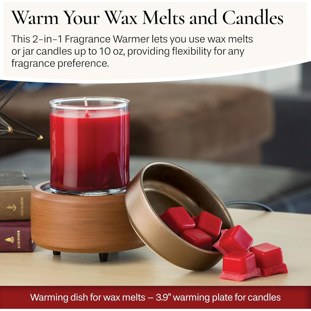 2-in-1 kaars- en geurverwarmer - Home Fragrance Wax Melts recensie en prijs