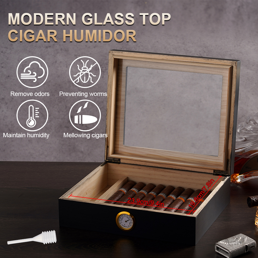 20-30 Sigaar Humidor Cederhout - Home Fragrance Maple Walnut recensie en prijs