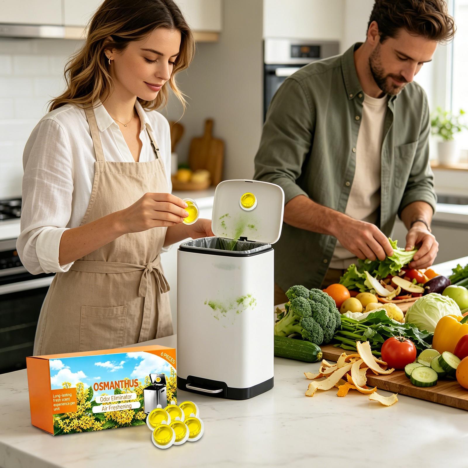 Vuilnisbakverfrisser 6 stuks L - Home Fragrance Gel recensie en prijs