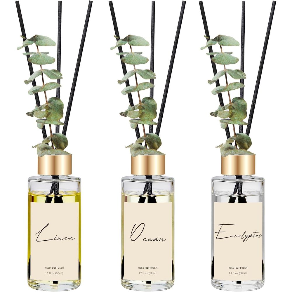 Set van 3 Eucalyptus, Linnen & - Home Fragrance Eucalyptus recensie en prijs