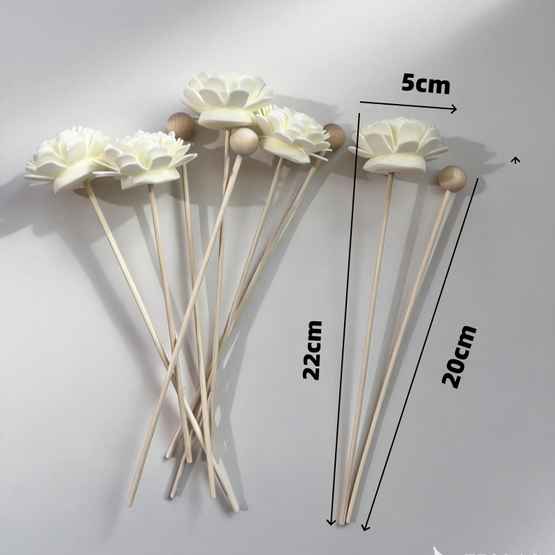 10 STKS Kunstbloem Rotan Riet  - Reed Diffuser Set recensie en prijs