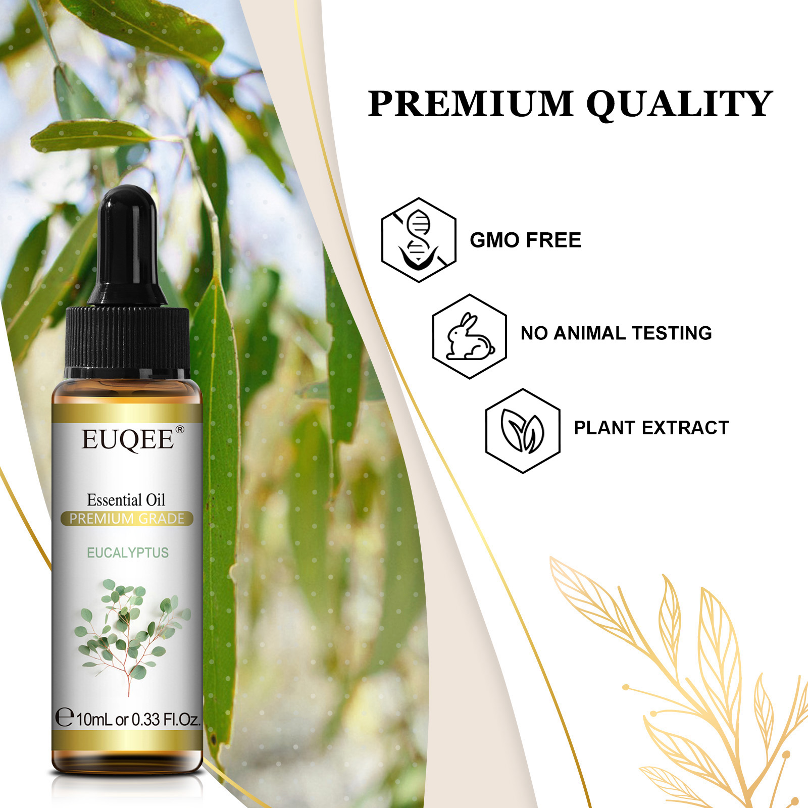 EUQEE 10ML Natuurlijke Essenti - Home Fragrance Eucalyptus recensie en prijs