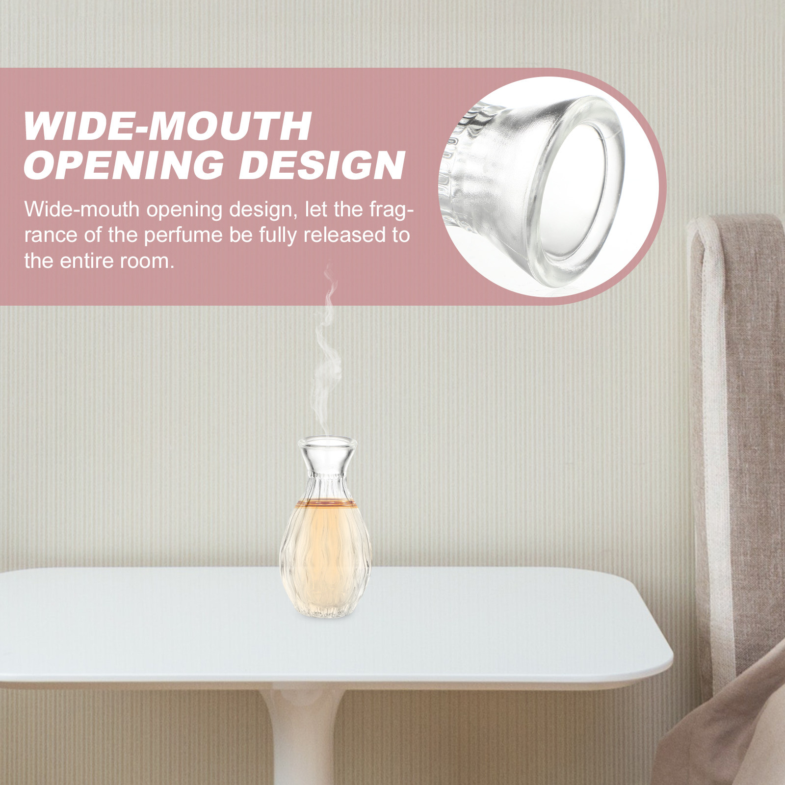 Glazen diffuserflessen, 3 stuk - Home Fragrance Diffuser Refills recensie en prijs