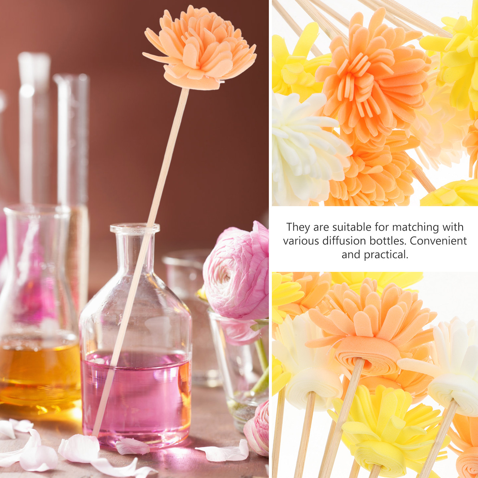12 stuks rietdiffuser bloemsto - Home Fragrance Diffuser Refills recensie en prijs