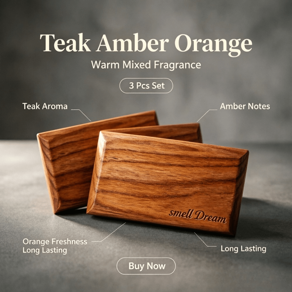 Auto-luchtverfrisser Teak Ambe - Home Fragrance Brands recensie en prijs