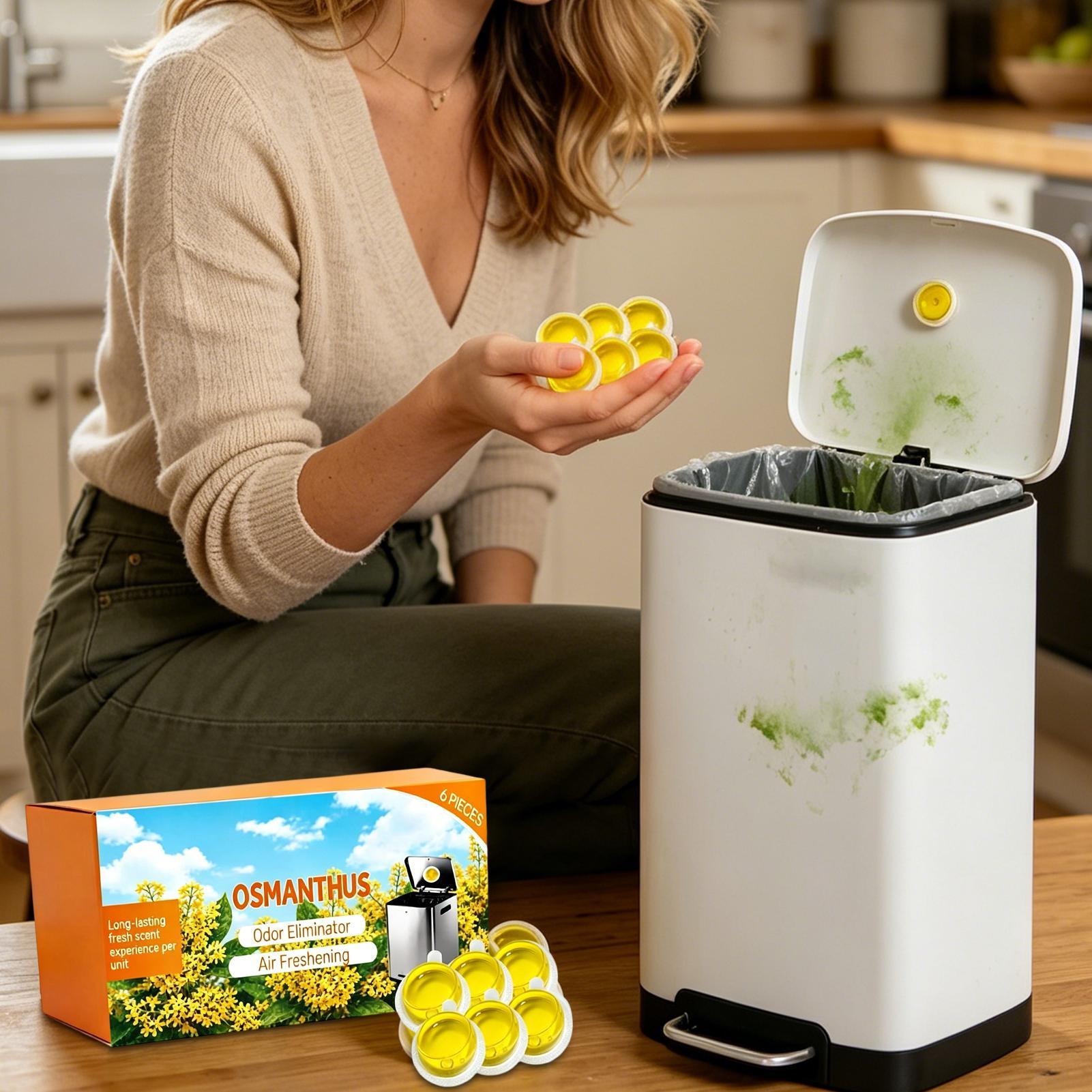 Afvalbakverfrisser 6 stuks/set - Home Fragrance Gel recensie en prijs